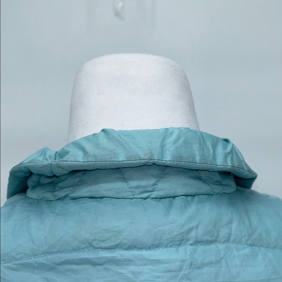 Patagonia Womens Down Sweater Vest Medium Light Blue Puffer - Picture 8 of 12